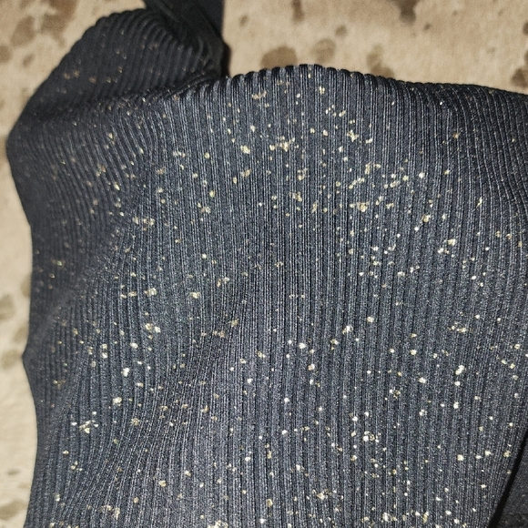 Glyder Gold and Black Sequin Crop Tank - Picture 4 of 4